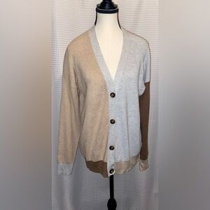 CYRUS‎ colorblock buttoned Cardigan size Medium
